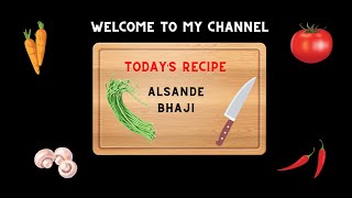 Authentic Alsande Bhaji Recipe  Delicious Yard Long Beans recipe [upl. by Gail]