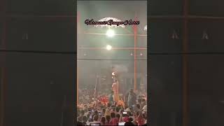 Varanasi Ganga Aarti🙏🏻🤍varanasigangaaartitour [upl. by Akihsay649]