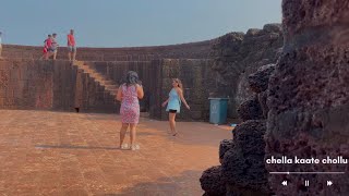 Chella Katte Chollu song ❤️ Shooting location  Chapora Fort Goa [upl. by Wasserman]