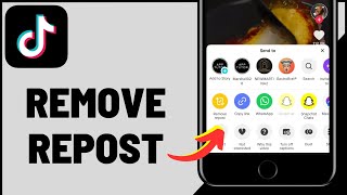 How to Delete Repost On TikTok [upl. by Ivgnout]