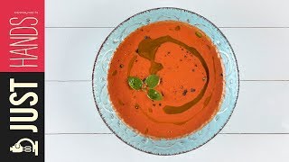 Gazpacho soup  Akis Petretzikis [upl. by Eiggam]