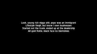 Childish Gambino ft Nipsey Hussle  Black Faces LYRICS [upl. by Dubois482]