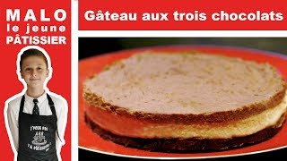 Mon secret pour un délicieux gâteau 3 chocolats facile et rapide [upl. by Delle28]