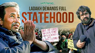 Inside Ladakhs Protest for Full Statehood with Sonam Wangchuk  Unfiltered by Samdish [upl. by Narahs]