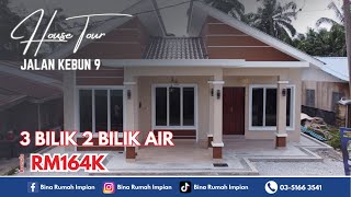 Bina Rumah Selangor  Binaan di Jalan Kebun Shah Alam [upl. by Lipfert]