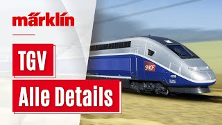 Märklin TGV in Spur H0  Alles was du wissen musst  Unboxing und Details [upl. by Eleynad850]