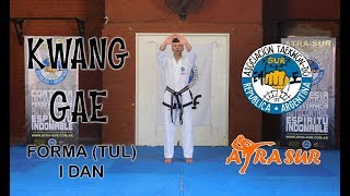 FORMA TUL KWANG GAE  Cinto Negro I Dan TaeKwonDo ITF ESC ATRA SUR [upl. by Everett]