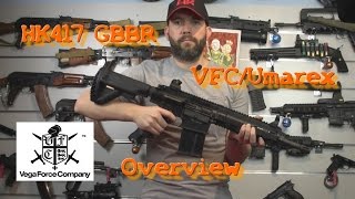 Airsoft  VFCUmarex HK417 12quot Gas blowback rifle ENG sub [upl. by Zeta116]