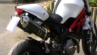 DUCATI Monster 796 SC Project GP evo carbone [upl. by Nuahc152]