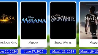 Upcoming Walt Disney Studios movies 20242029 [upl. by Eirrac]