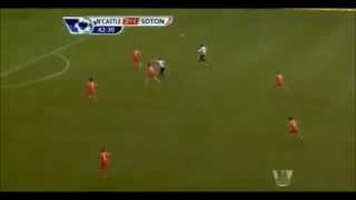 Newcastle 42 Southampton PAPIS CISSE GOLAZO [upl. by Ninetta]