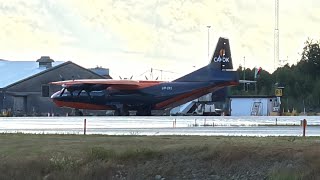 20240610 Måndag Arlanda airport Stockholm Sweden 19L Klockan 17271919 Antonov An12BK URCKL [upl. by Olivier936]