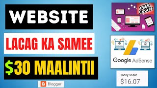 30 Maalin walba Website ka shaqeeso  Qaabka ugu fudud ee lacag loga sameen karo online Bishii 700 [upl. by Yerhcaz709]