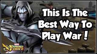 The Best Way To Enjoy War Is Play It To Win Your Attacks Not The War  Marvel Strike Force [upl. by Novihc532]