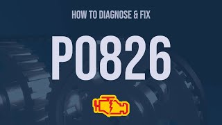 How to Diagnose and Fix P0826 Engine Code  OBD II Trouble Code Explain [upl. by Hook]