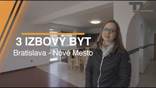 3 IZBOVĂť BYT NA PREDAJ  Bratislava [upl. by Yezdnil]