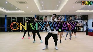 Alan Walker  On My Way ft Sabrina carpenter Farruko  ZUMBA  DANCE  FITNESS  At Balikpapan [upl. by Pollock72]