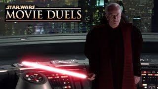 Star Wars Movie Duels Arresting the Chancellor Palpatines Side [upl. by Remsen]