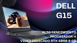 Dn Soluciones Dell G15 I7 13va generación Video dedicado RTX 4060 8 Gb Ideal Para Arquitectura [upl. by Eivod]