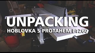 Sestavení hoblovky PT 260 [upl. by Dnomra]