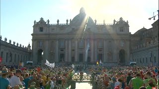 LIVE Audienz mit Papst Franziskus zur Internationalen Ministrantenwallfahrt nach Rom [upl. by Petrina]