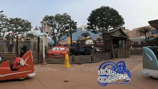 Disneyland Paris 2022 Cars Quatre Roues Rallye Parc Walt Disney Studios [upl. by Jaclin]