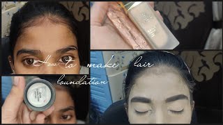 How to make fair foundation on dark tone skinAll about makeupfoundation [upl. by Etterraj]