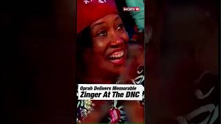 Oprah Winfrey Mocks JD Vance At The DNC  Oprah Endorses HarrisWalz  N18S  shortvideos  usnews [upl. by Dorej343]