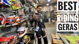 BEST RIDING JACKET pants AND HELMET under budget 😱  ridinggears [upl. by Eseerahs]