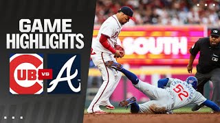 Cubs vs Braves Game Highlights 51424  MLB Highlights [upl. by Cleon]