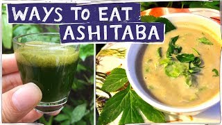 Ways To Eat Ashitaba [upl. by Aivax]