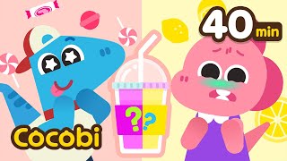 Secret Flavor Juice Sweet or Sour🍭🍋  Kids Songs Compilation  Cocobi [upl. by Shere469]