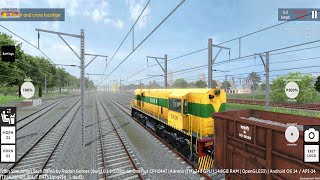 Shunting Yard Duty in RG Train Tech Demo Android Gameplay  ALCO Train Game Download  Train Games [upl. by Aihsemak31]