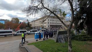 🇧🇬 Protest in Sofia’s City Center 🇧🇬 [upl. by Ertha]