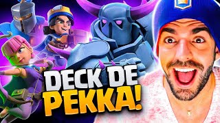 DECK DE PEKKA PARA VOCE DOMINAR NO CLASH ROYALE [upl. by Regnig]