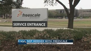 NXP to buy Austinbased Freescale for 118 billion [upl. by Carnahan]