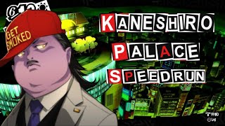 Persona 5 Royal  Kaneshiro Palace SpeedrunNew Game [upl. by Nailimixam833]