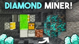 DIAMOND Miner in Minecraft Bedrock 121 MCPEXboxPS4Nintendo Switch [upl. by Vokay870]