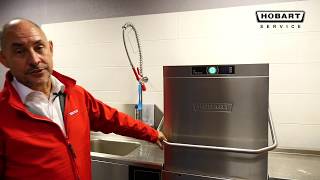 Hobart Service  hooded dishwashers operations guide [upl. by Ethelin]