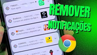 COMO REMOVER NOTIFICAÇÕES DO GOOGLE [upl. by Crellen]