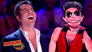 FUNNIEST Ventriloquist Auditions That Made Simon Cowell And The Judges Laugh [upl. by Andre819]