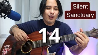 14 Silent Sanctuary guitar tutorial [upl. by Anyahc]