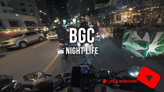 Tambike BGC  Kawasaki Z400  POV  Night Ride [upl. by Hametaf]