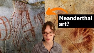 some evidence we have for neanderthal art and intelligence in the palaeolithic [upl. by Cohdwell]