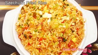 Szechuan Rice  Szechuan Fried Rice [upl. by Nats]