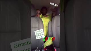 Three Mischievous Grinches Cause Chaos In A Crowded Car Trip grinch grinchmas grinchgoesviral [upl. by Marlo122]