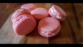 പെർഫെക്ട് ഫ്രഞ്ച് മാക്കറോൺ റെസിപ്പി Easy amp Perfect French Macarons Shebys Kitchen Recipe  47 [upl. by Yrffej]