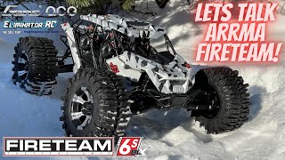 Arrma Fireteam 6s BLX 17 RC4WD Mud Slingers Install [upl. by Charmian487]