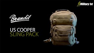 Brandit US Cooper Sling Pack [upl. by Dorothi]