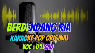 BERDENDANG RIA DLOYD KARAOKE POP ORIGINAL  sonykaraokeofficial [upl. by Mollie]